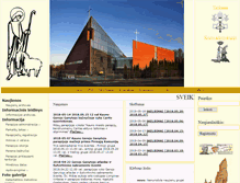 Tablet Screenshot of dainavosparapija.lt